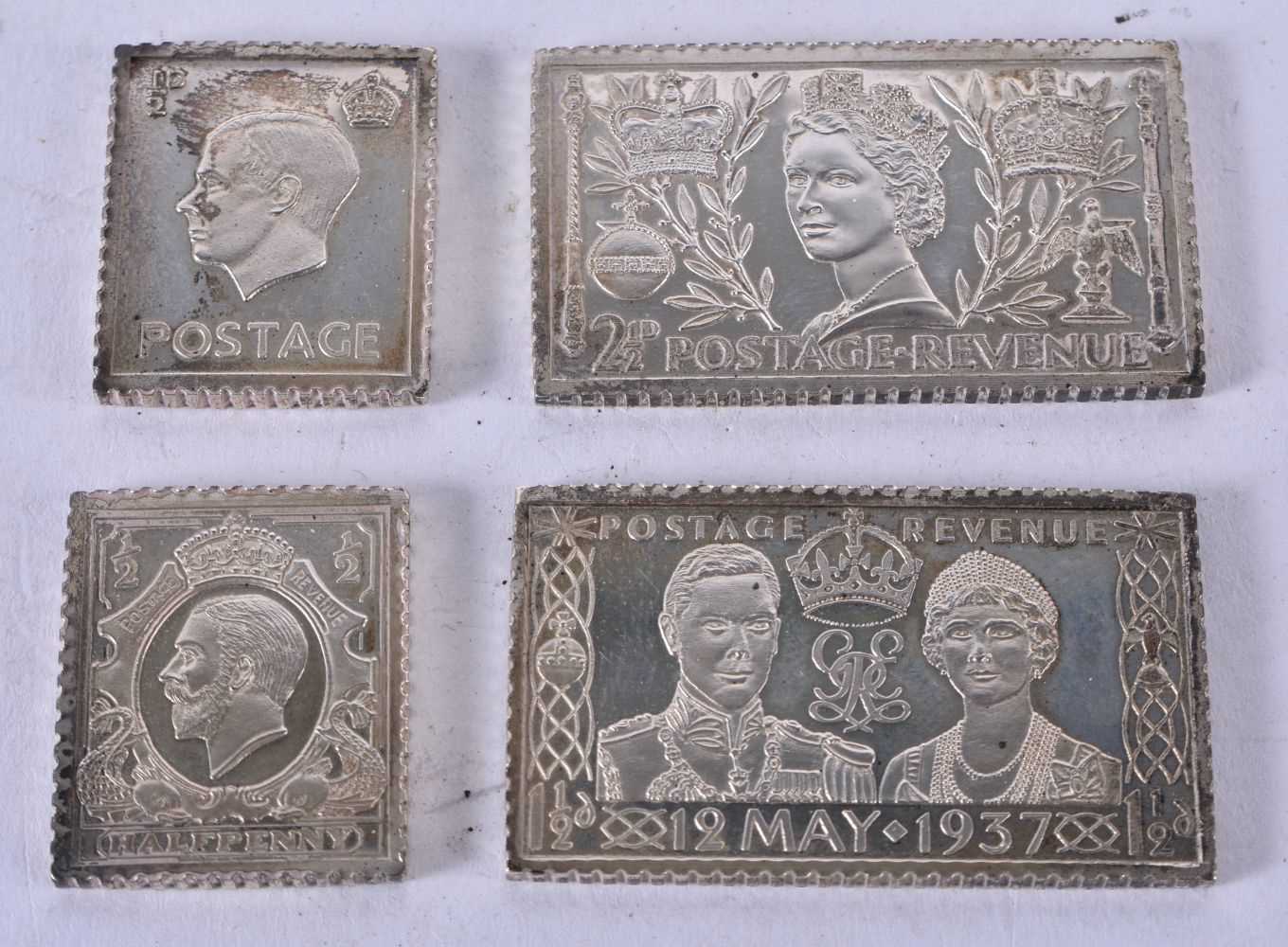 Boxed silver commemorative Postage Revenue ingots. Hallmarked Birmingham 1978, Weight of Silver 52. - Image 3 of 5