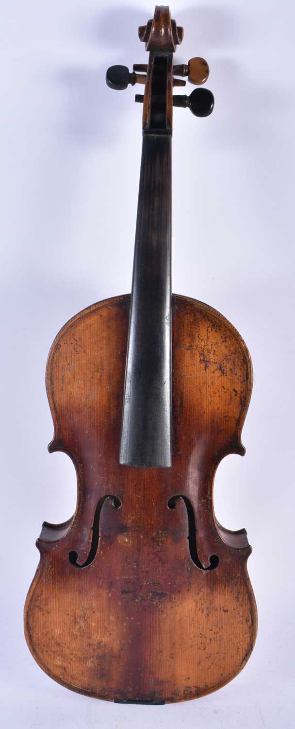 A VIOLIN. 57.5 cm long, length of back 35.5 cm.