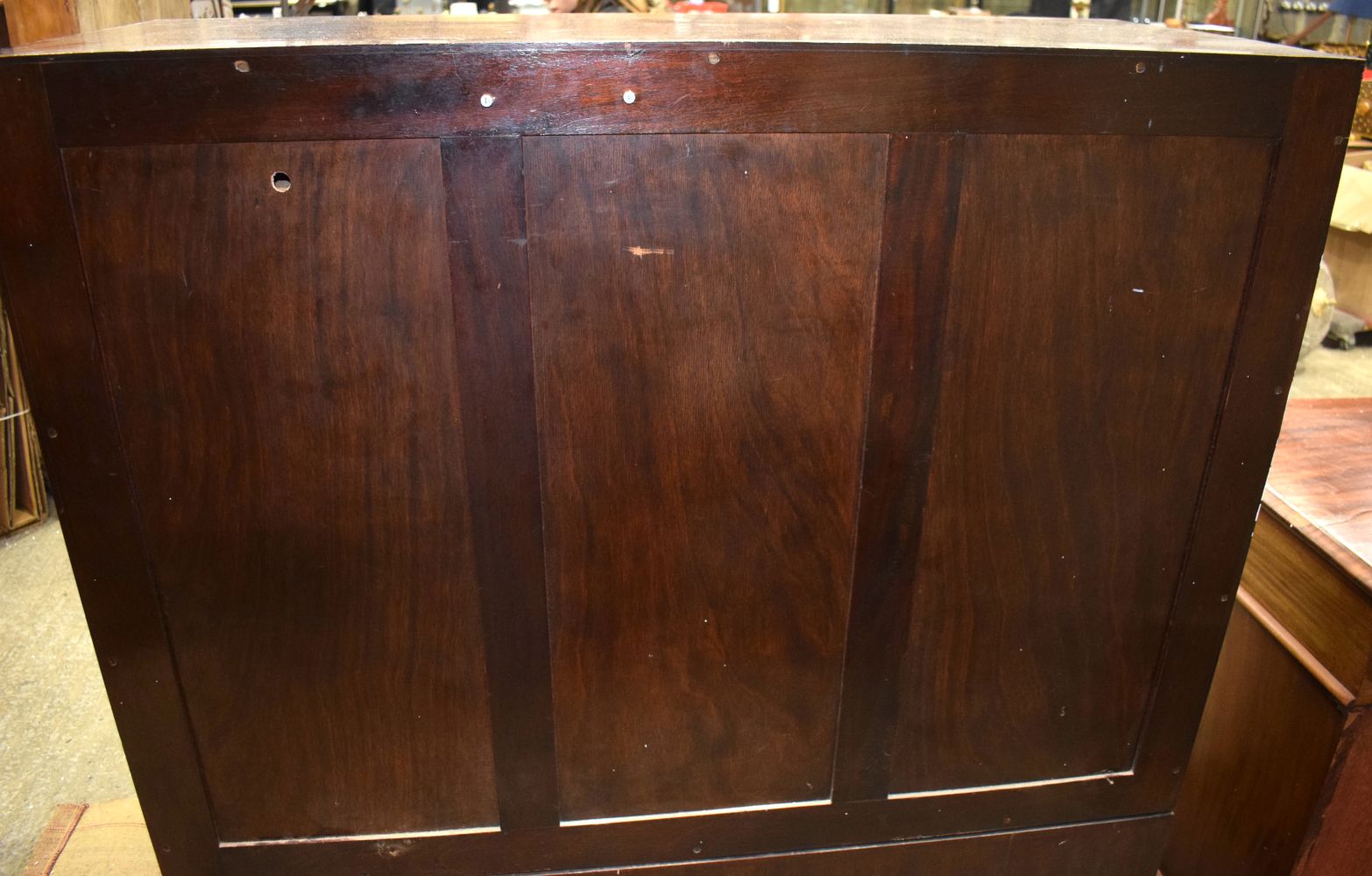 A Libraco Mahogany veneered Haberdashery cabinet 138 x 114 x 57 cm - Image 19 of 20