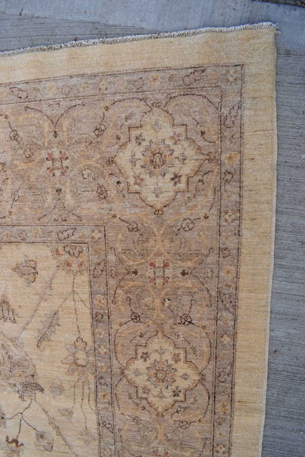 A huge Afghan Usak wool on cotton Grand carpet 439 x 308 cm - Image 3 of 14