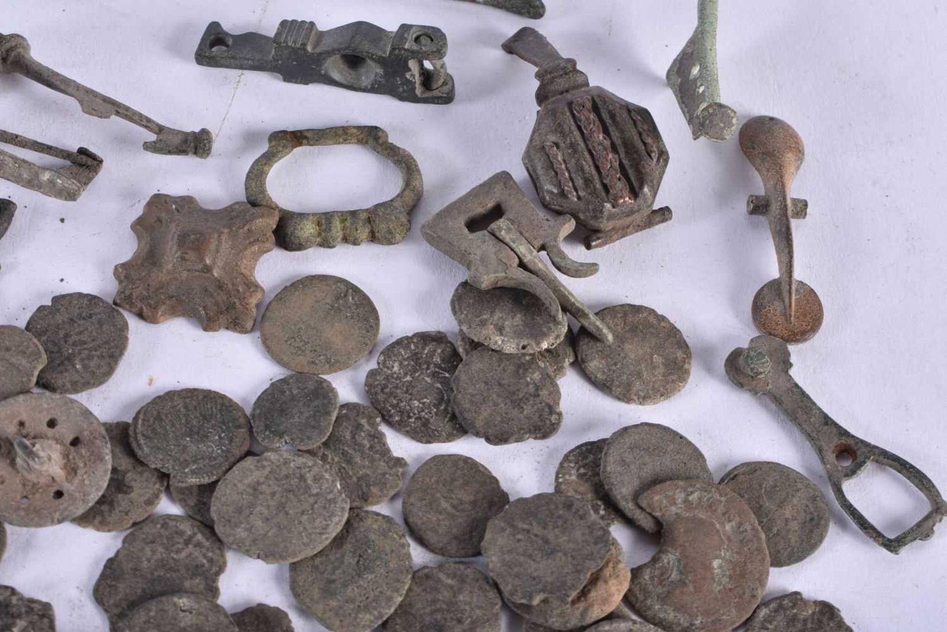 A Large Quantity of Bronze Metal Detector Finds (qty) - Image 3 of 4