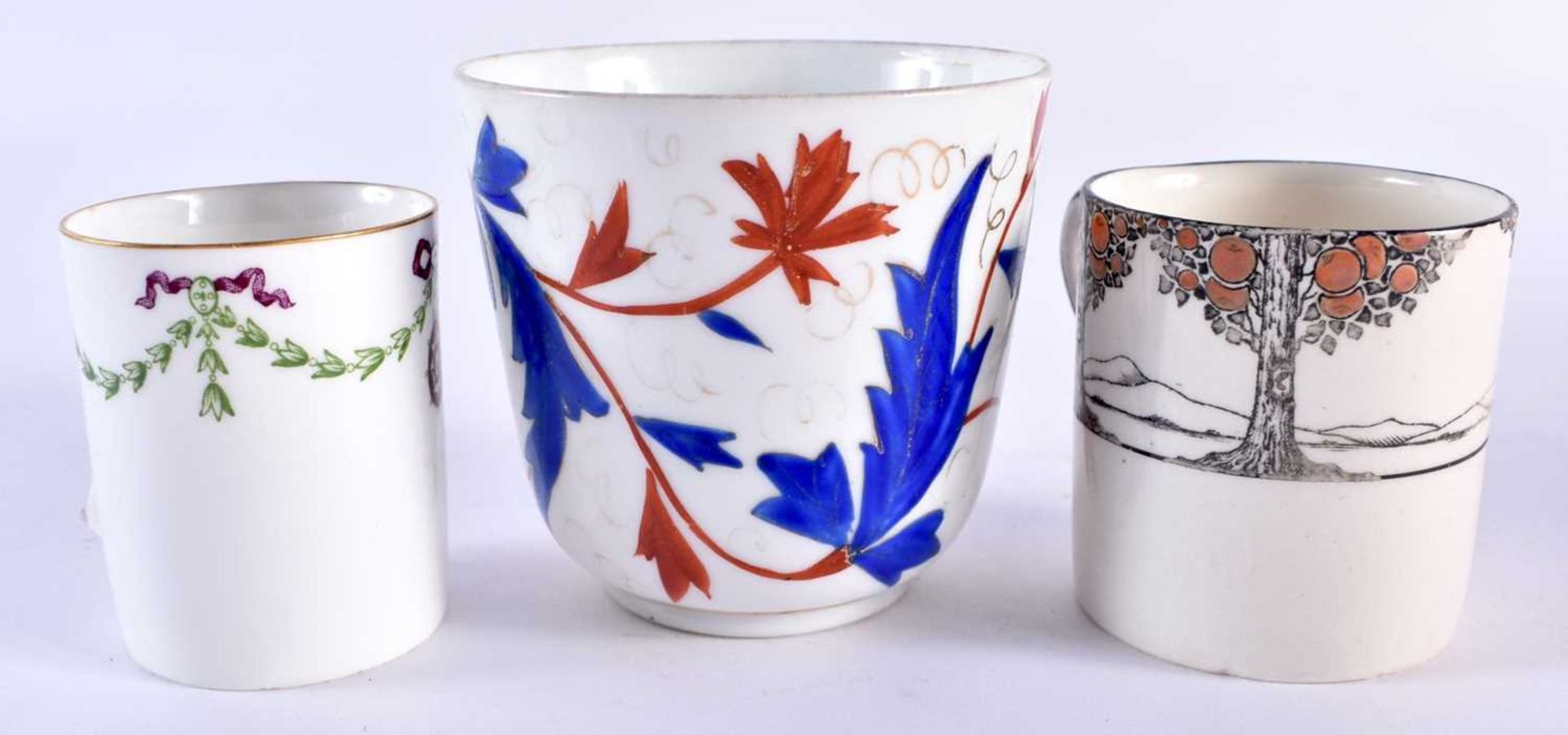 ASSORTED 19TH CENTURY ENGLISH PORCELAIN TEAWARES. (qty) - Image 11 of 13