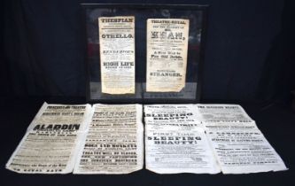 A collection of Victorian Theatre posters largest 52 x 50 cm (3)