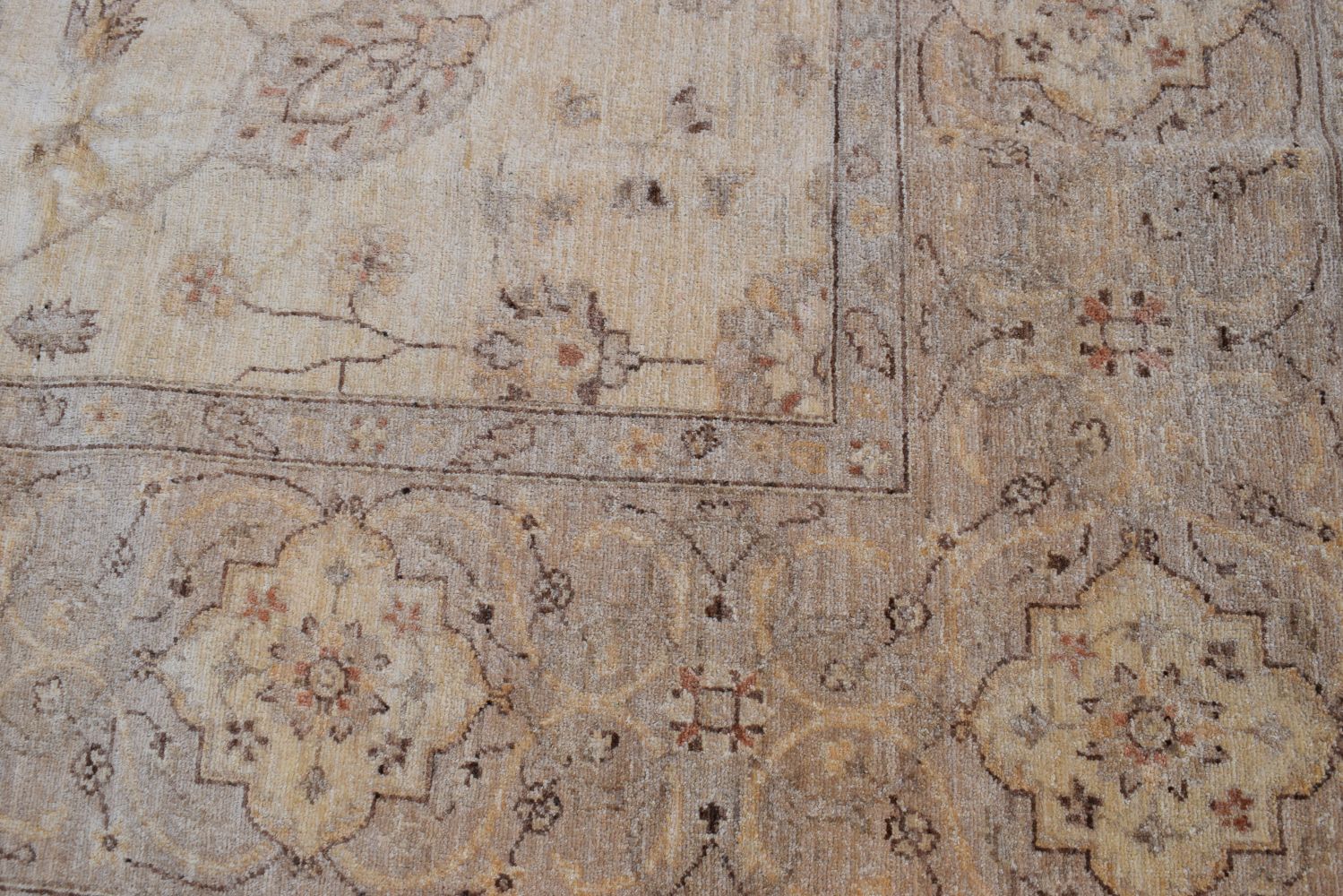 A huge Afghan Usak wool on cotton Grand carpet 439 x 308 cm - Image 13 of 14