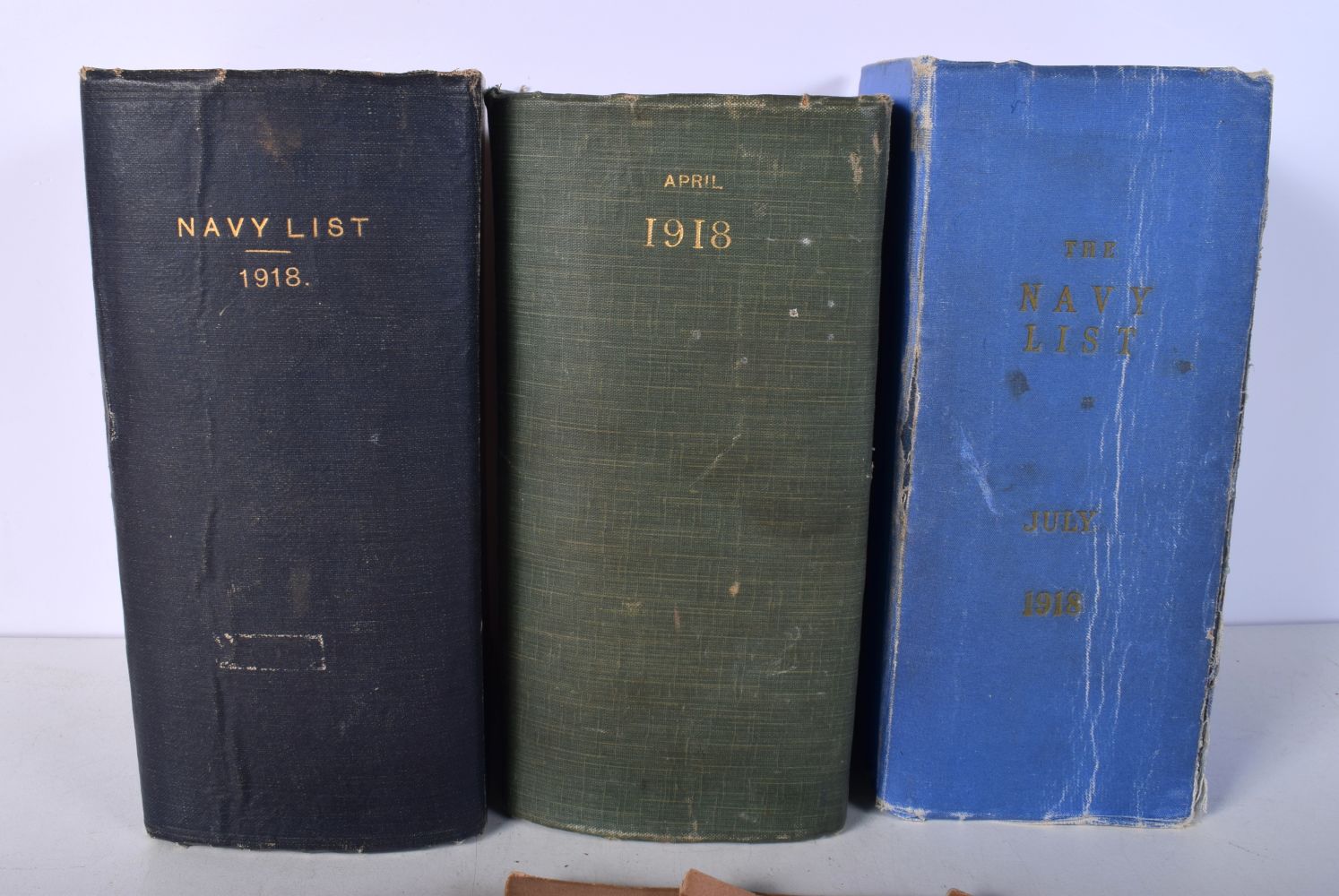 A Collection of Navy List books 1918 together with a supplement (4) - Image 4 of 4