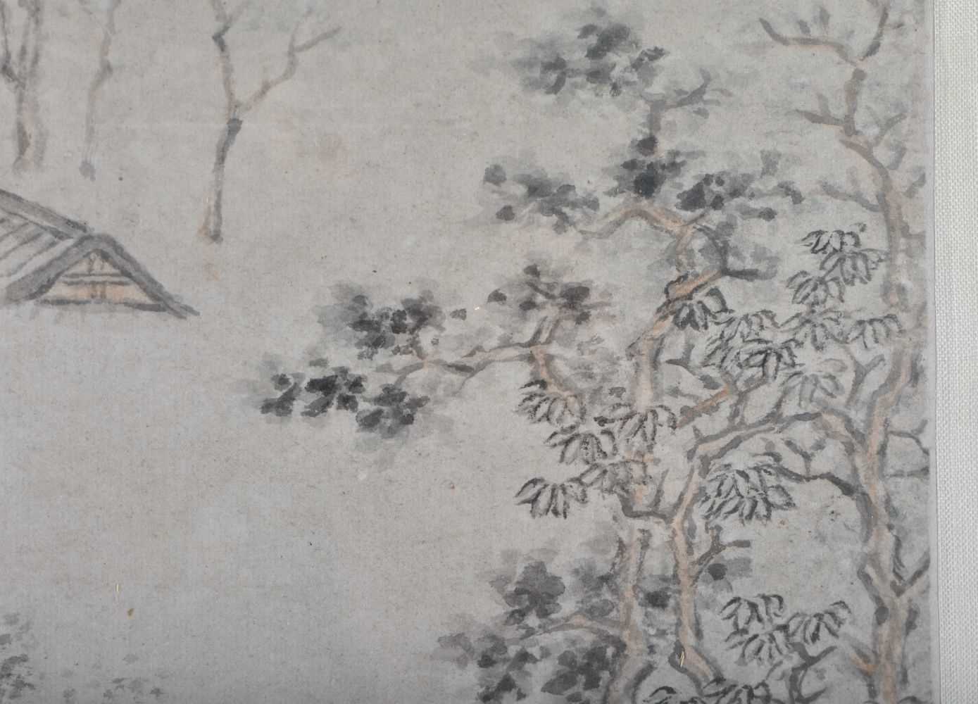 After Fang Xun (1736-1799) Watercolour, Landscape. 54 cm x 34 cm. - Image 5 of 8