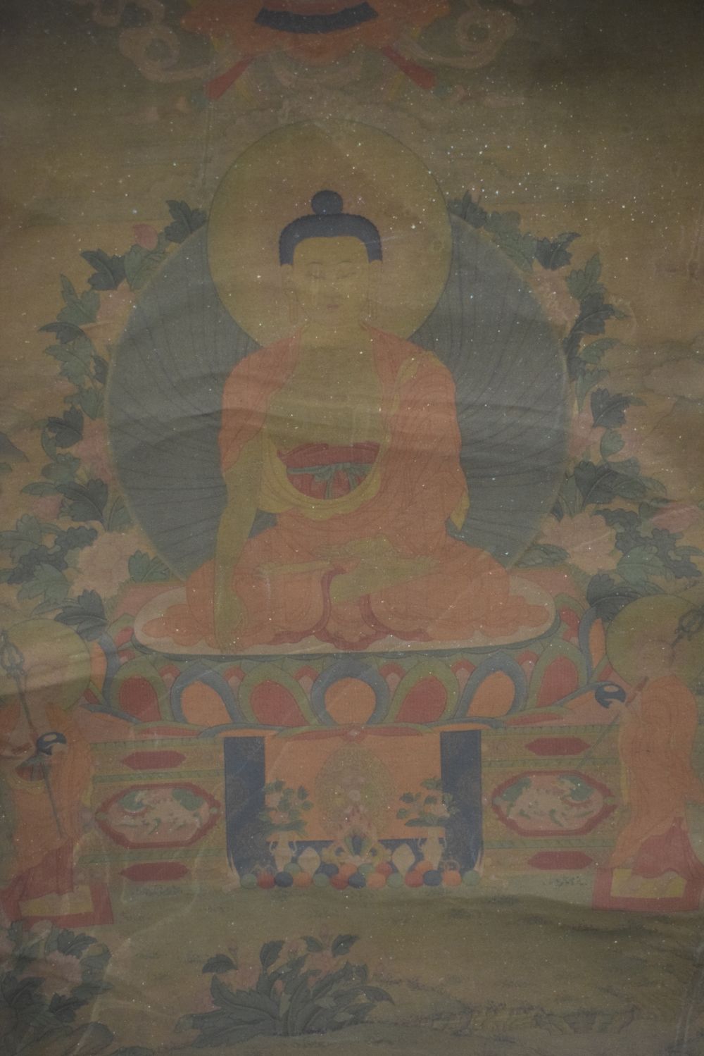 A Tibetan silk Tanka 84 x 57 cm - Image 6 of 8