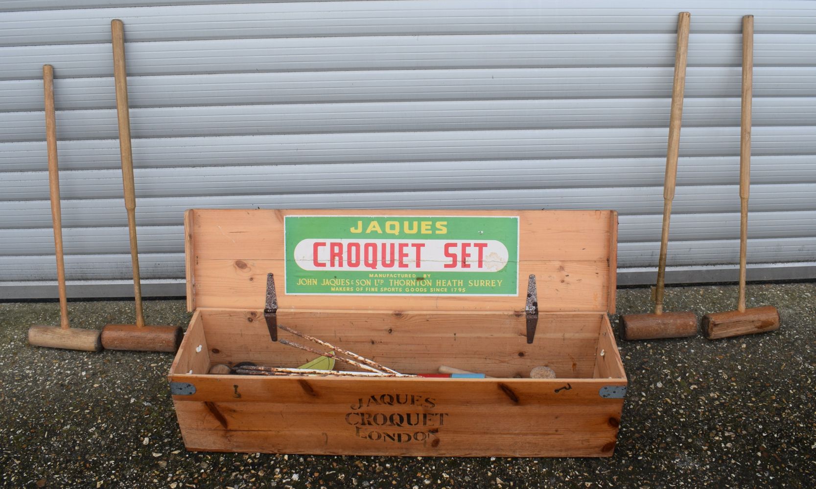 A Jacques Croquet set