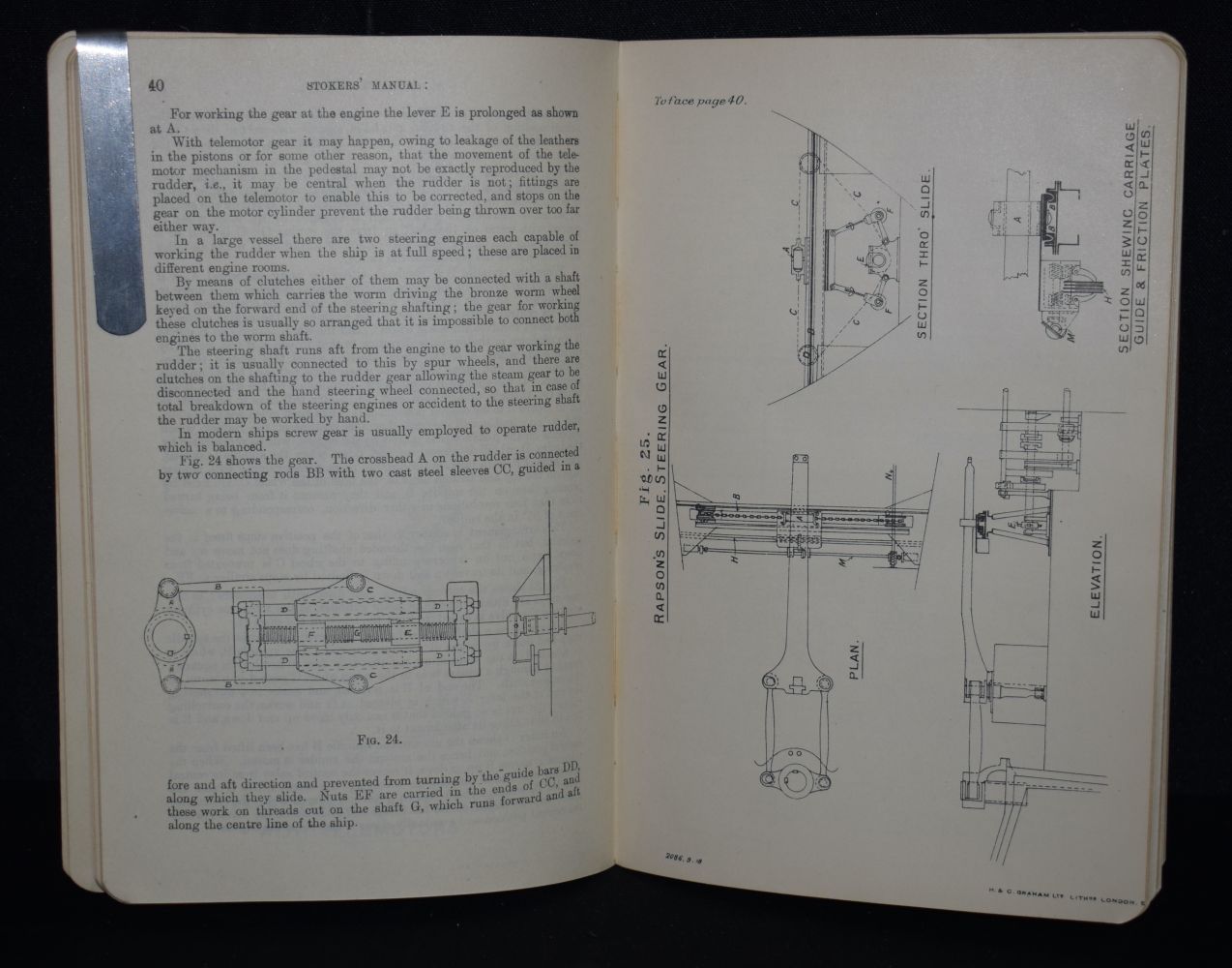 A collection of Engineering books including 1912 Stokers Manual, Steam manual 1917, Victualling - Image 4 of 4