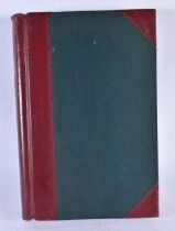 An Edwardian Sales Ledger (Un-used) with Red Leather Binding. 39cm x 27cm x 4.5cm 4.5cm