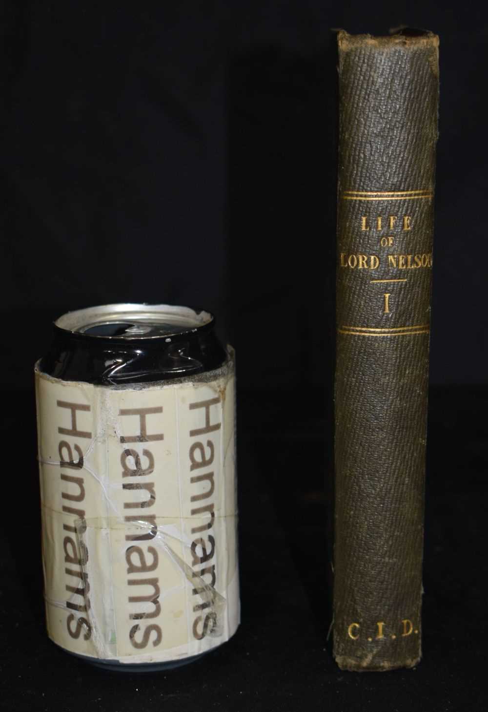 Book by James Harrison " Life of Lord Nelson " 1806 Volume 1, 3 x 21 x 15 cm - Image 2 of 6