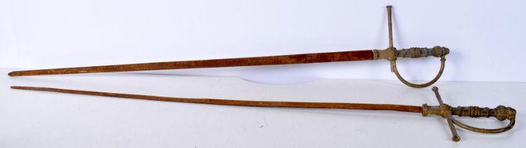 Two Continental Matador swords 95 cm (2)
