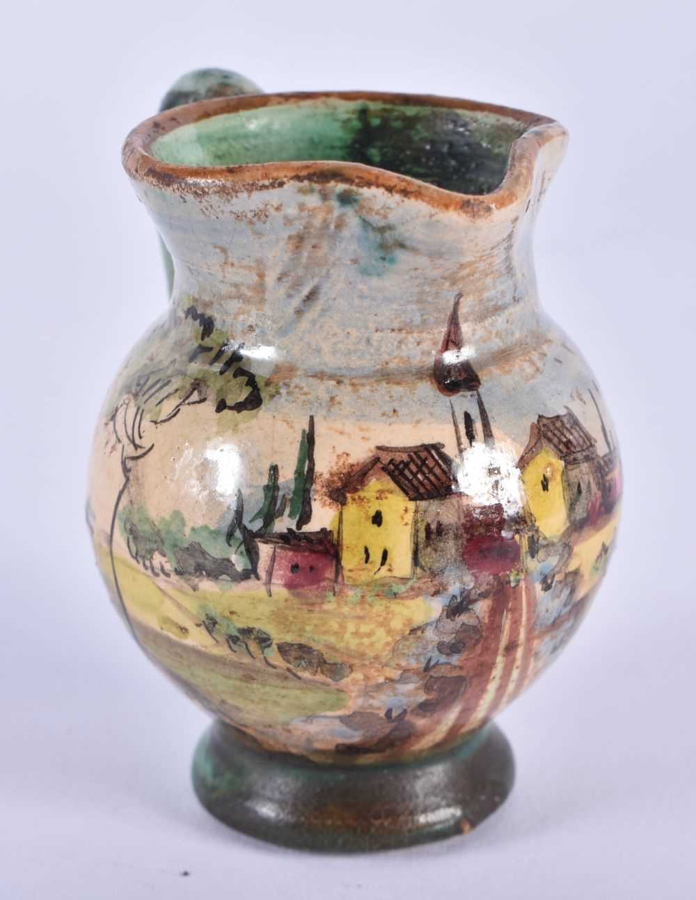 ASSORTED 18TH/19TH CENTURY EUROPEAN FAIENCE MAJOLICA POTTERY. Largest 21 cm high. (3) - Image 9 of 9