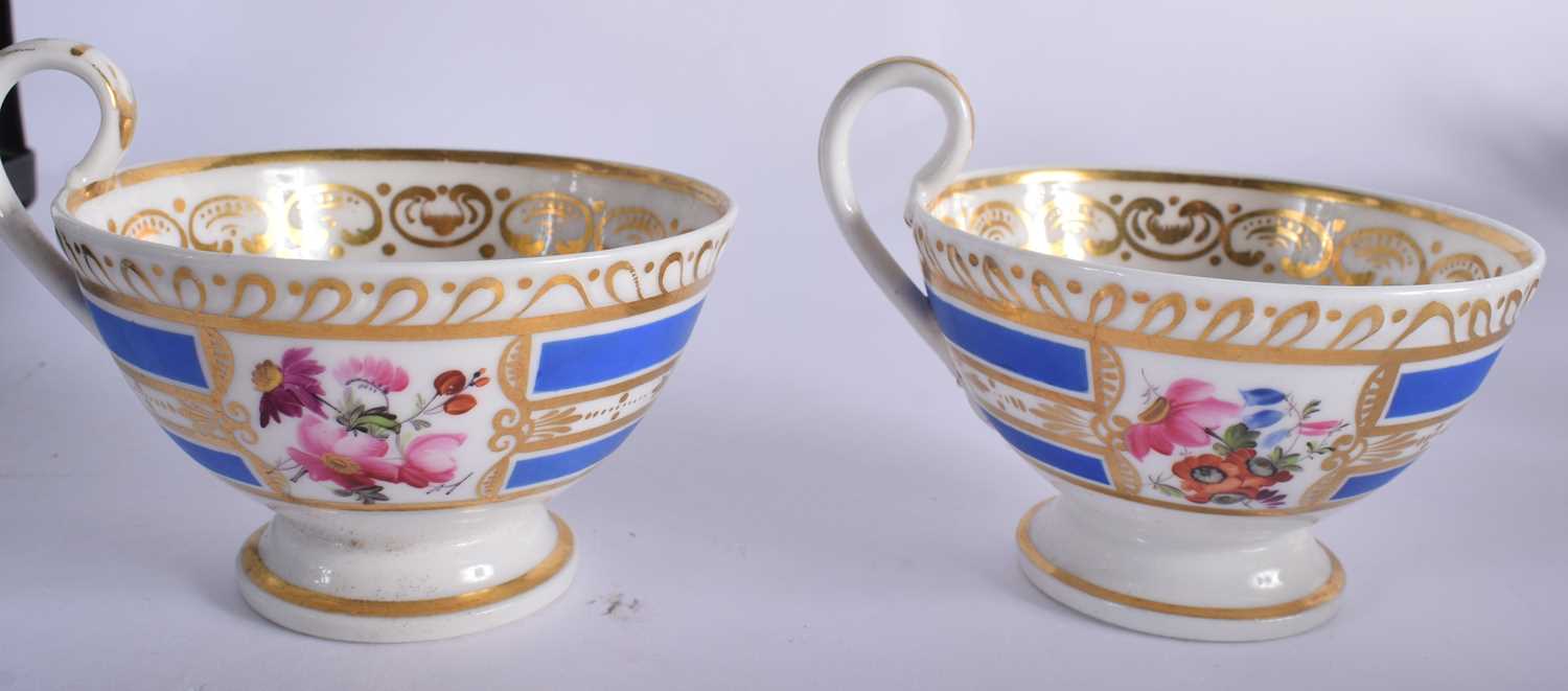 A Mid 19th Century English Tea Service comprising - 7 tea cups, 8 coffee cups, 16 saucers, tea - Image 68 of 91