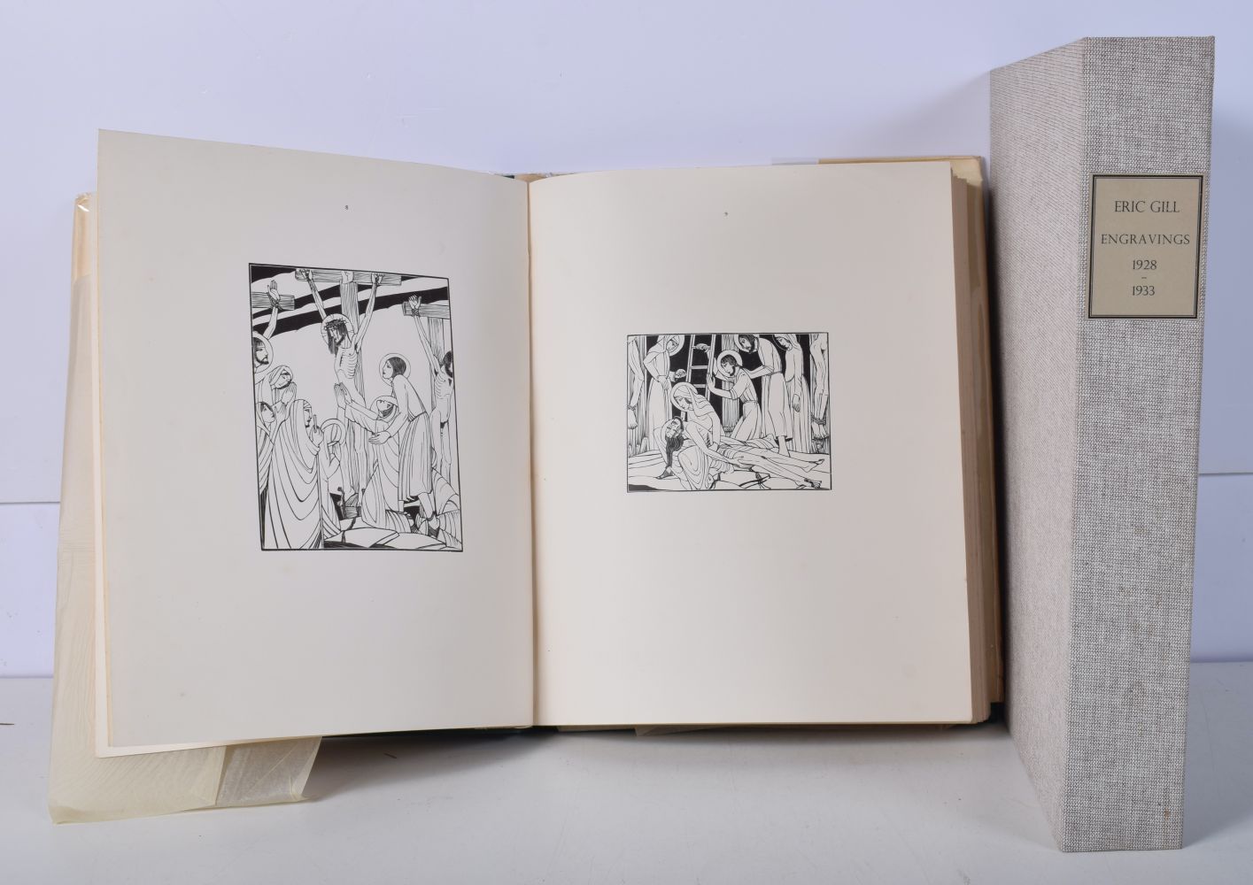 Gill Eric Folio of engravings 1928-1933 by Faber & Faber 1934, 400 copies printed contains 133 - Image 11 of 18