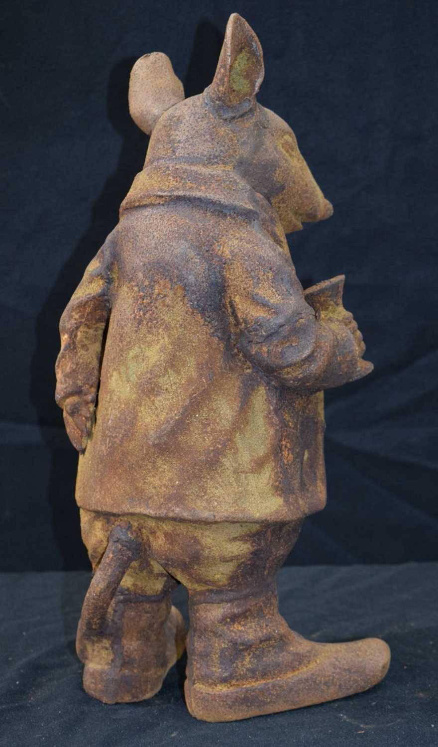 A cast Iron Beatrix potter Mouse figure 43 cm. - Image 3 of 4