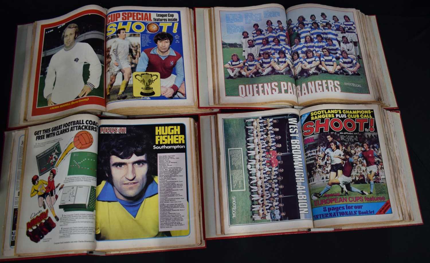 A collection of 1970's Shoot football magazines in albums (Qty) - Image 3 of 6