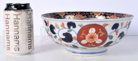 A 19th Century Japanese Imari bowl 9 x 21 cm.