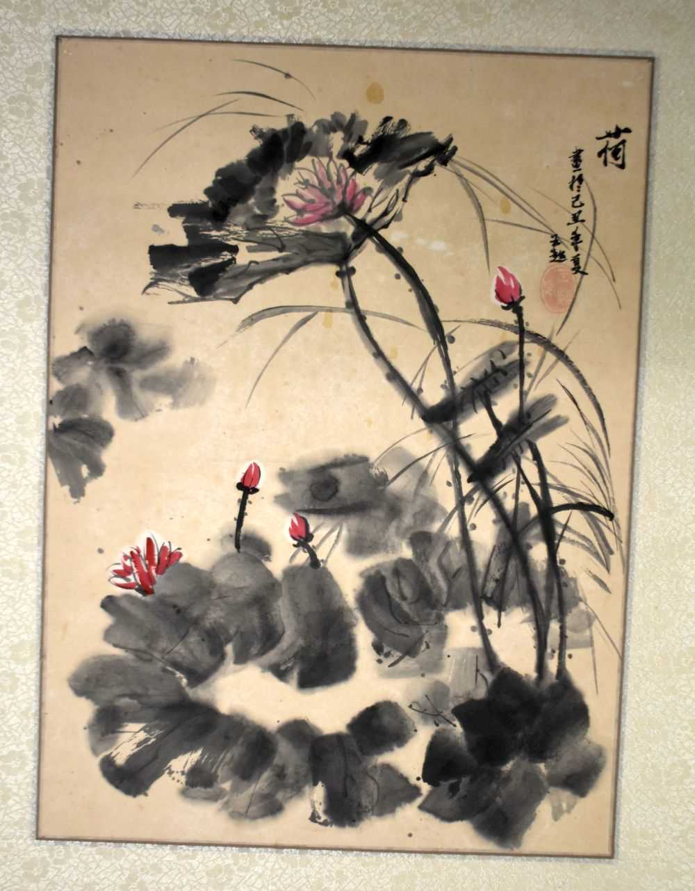TWO CHINESE REPUBLICAN PERIOD WATERCOLOUR SCROLLS. Largest 120 cm x 48 cm. (2) - Image 9 of 14