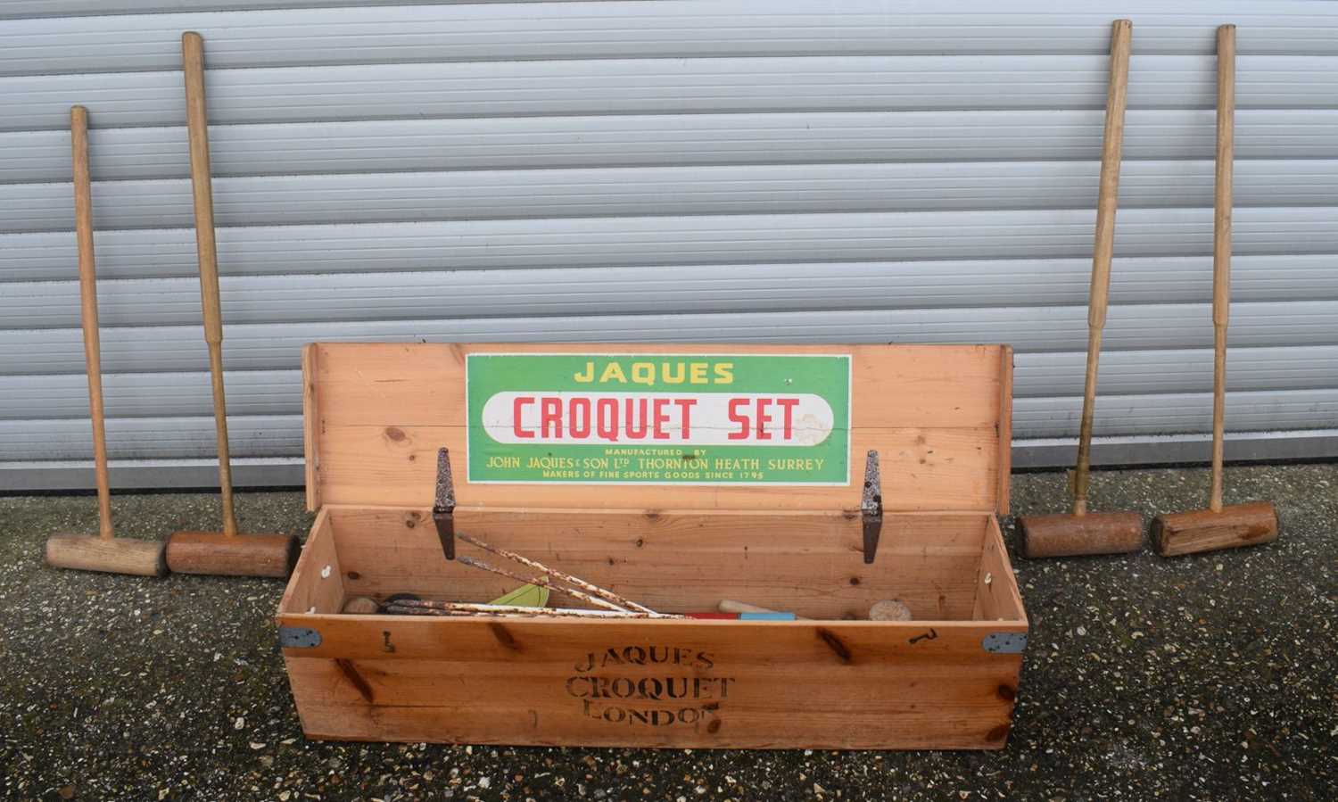 A Jacques Croquet set - Image 2 of 12