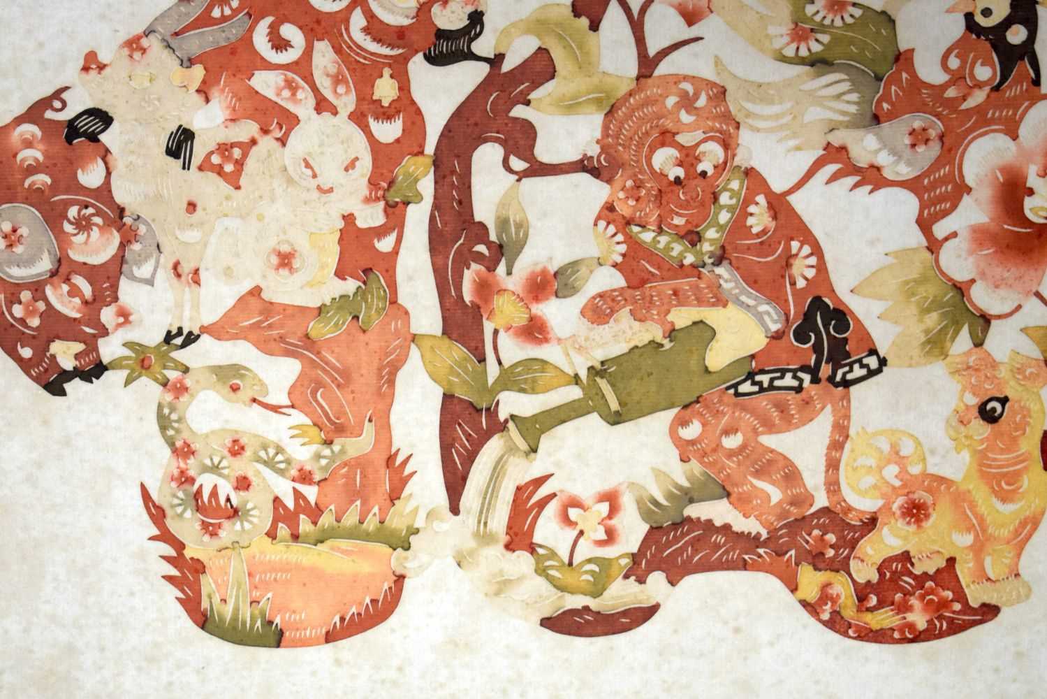 TWO CHINESE REPUBLICAN PERIOD WATERCOLOUR SCROLLS. Largest 120 cm x 48 cm. (2) - Image 5 of 14