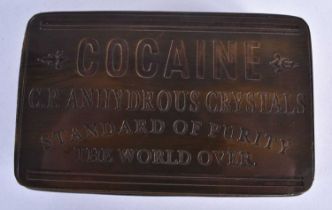 A NOVELTY COCAINE BOX. 242 grams. 13.5 cm x 8.5 cm.