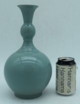 A Chinese porcelain Celadon vase 28 cm.