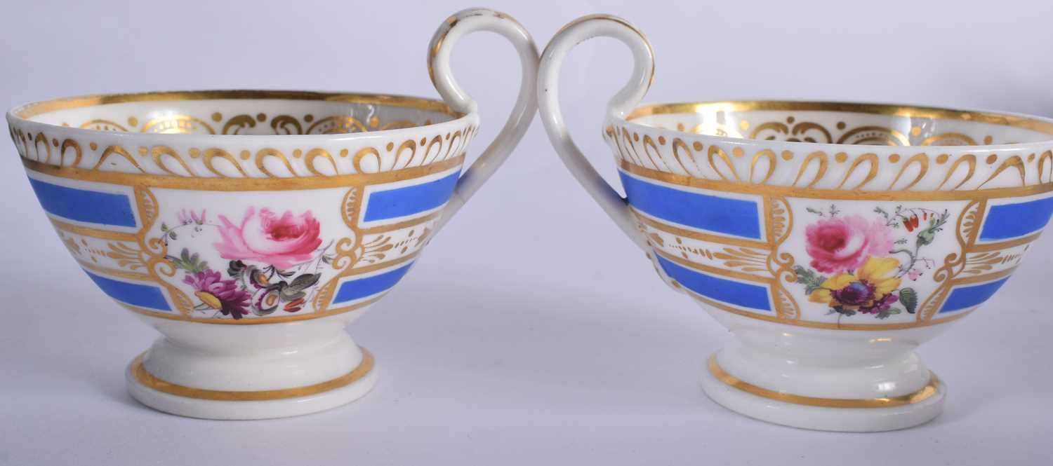 A Mid 19th Century English Tea Service comprising - 7 tea cups, 8 coffee cups, 16 saucers, tea - Image 75 of 91