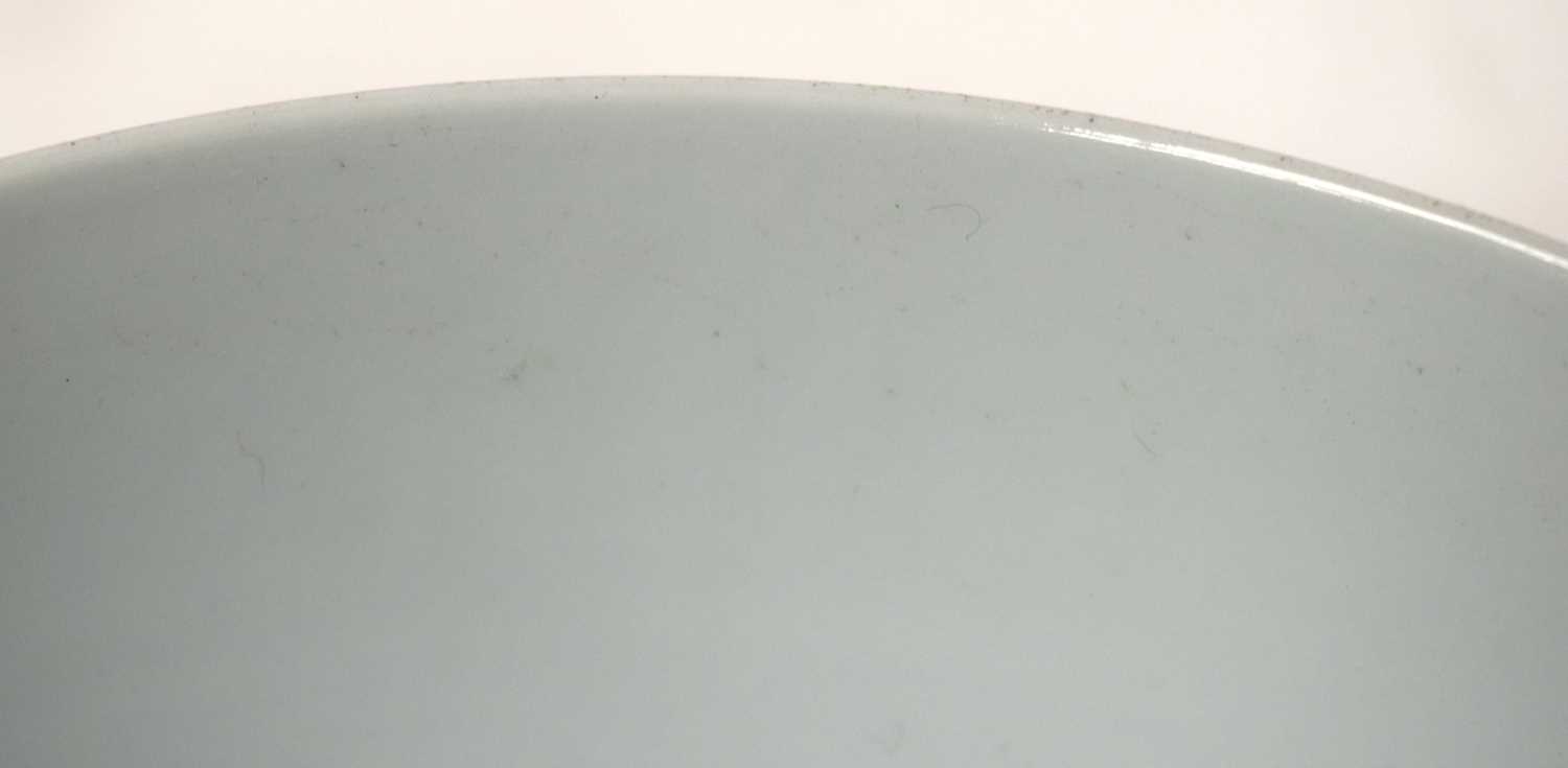 A CHINESE QING DYNASTY SANG DU BOUEF PORCELAIN BOWL Qianlong mark and possibly late in the period. - Image 11 of 13