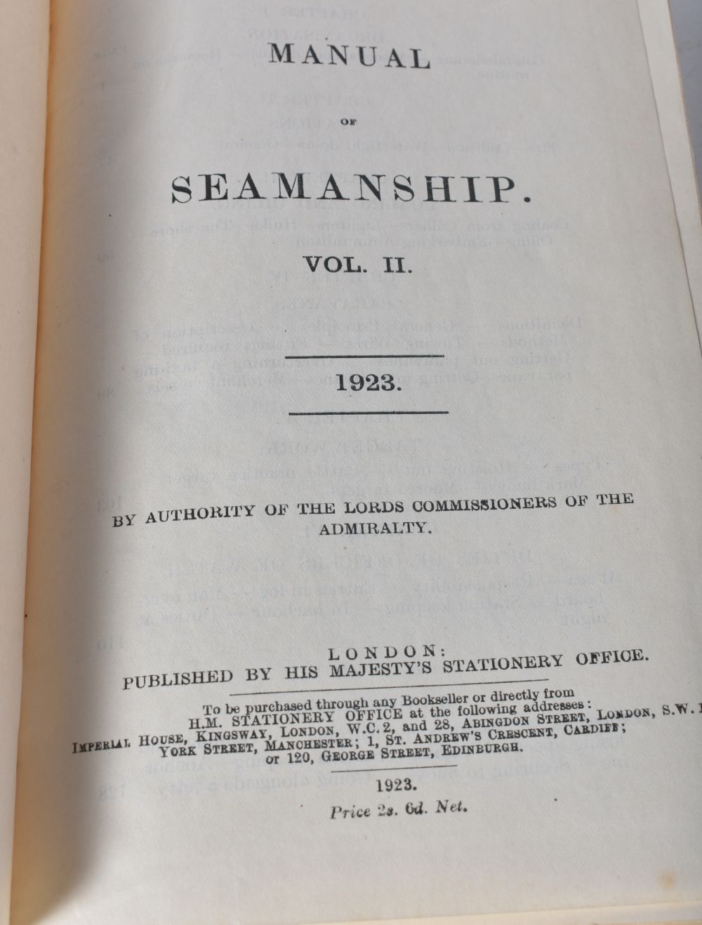 A collection of Naval books , The Kings regulations and Admiralty instructions 1913 & 1914 - Image 14 of 16