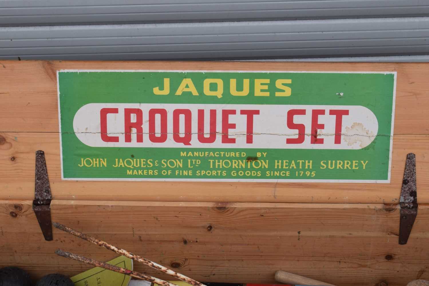 A Jacques Croquet set - Image 3 of 12