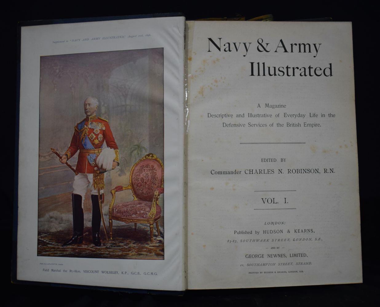 A collection of Navy and Army illustrated , 9 volumes over 7 books , published by Huson & Kearns 5.5 - Image 7 of 8