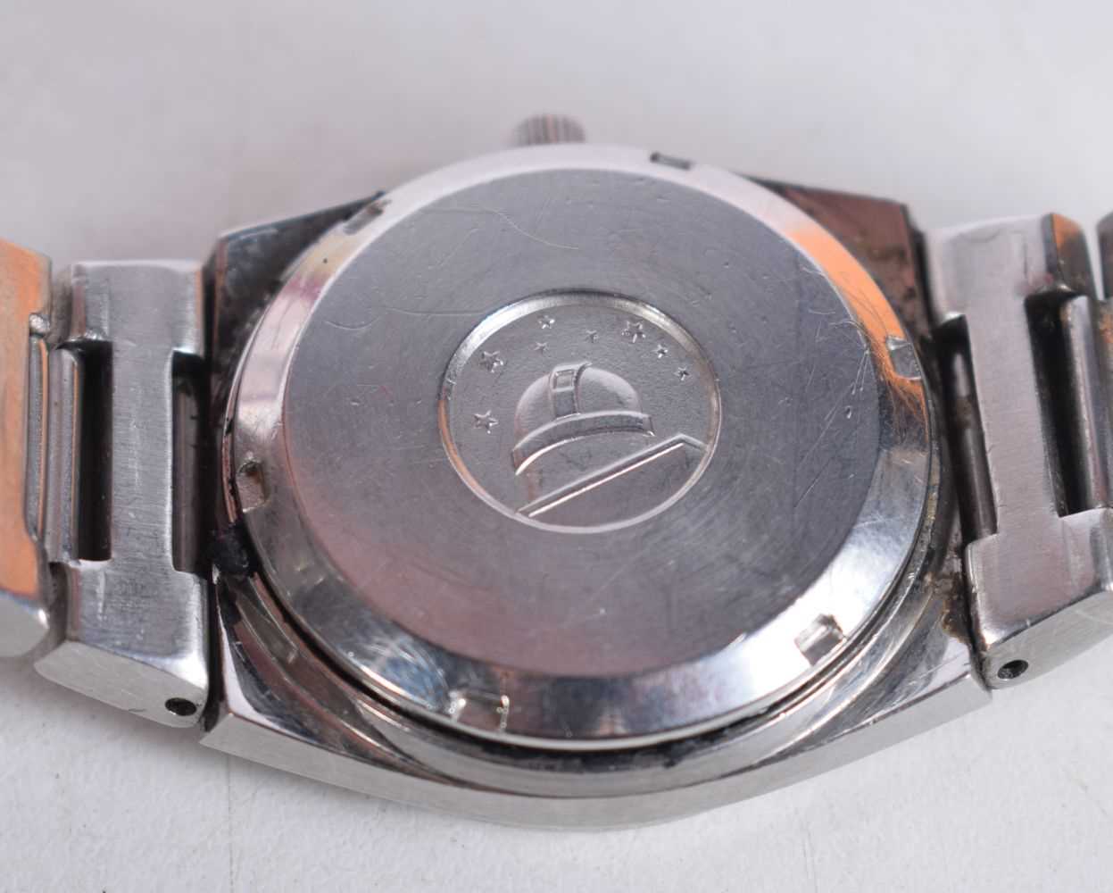 A Boxed Omega Megasonic 720 Constellation Steel Cal 1220 Watch with papers. 3.8 cm incl crown, - Image 3 of 20