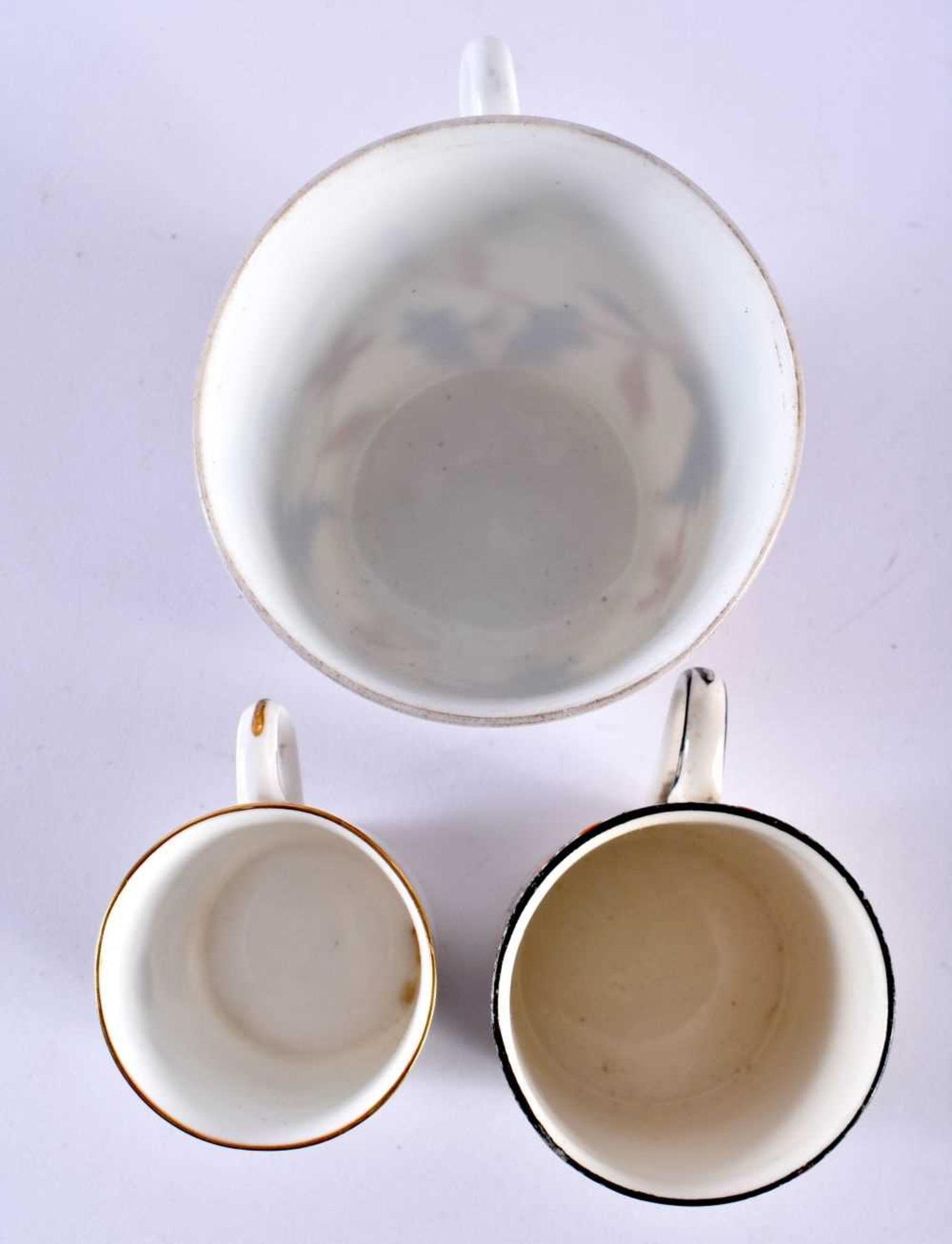 ASSORTED 19TH CENTURY ENGLISH PORCELAIN TEAWARES. (qty) - Image 12 of 13
