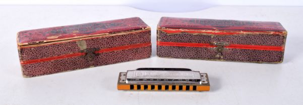 A collection of Hohner Harmonicas (3).