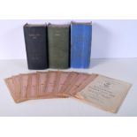 A Collection of Navy List books 1918 together with a supplement (4)