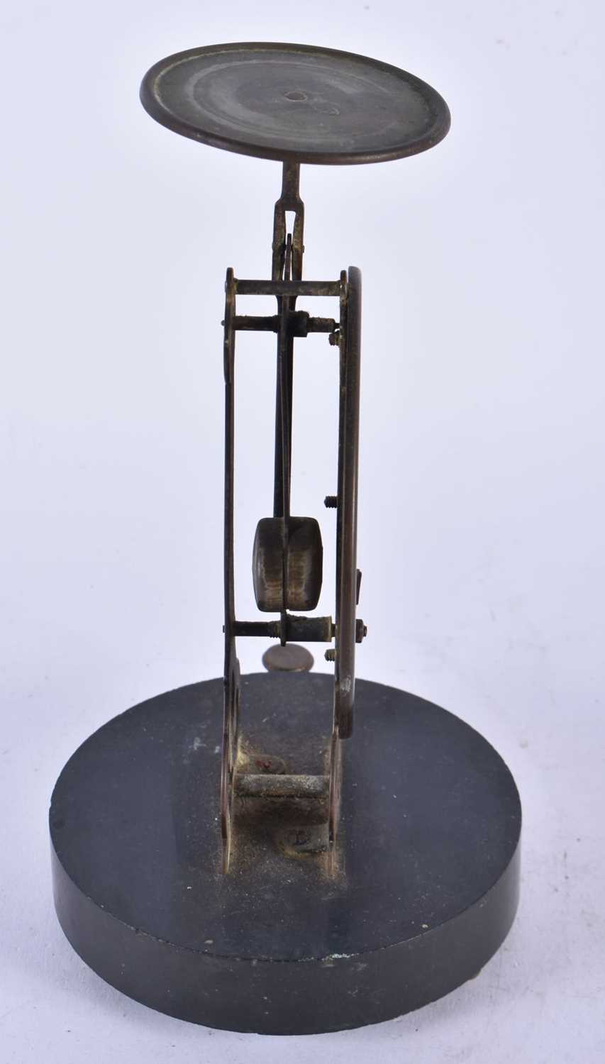A Vintage Postal Scales with a Marble Base. 20cm x 10cm - Image 2 of 3
