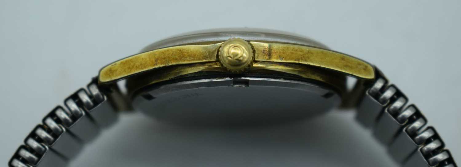 AN OMEGA WRISTWATCH. 3.5 cm wide inc crown. - Image 3 of 3