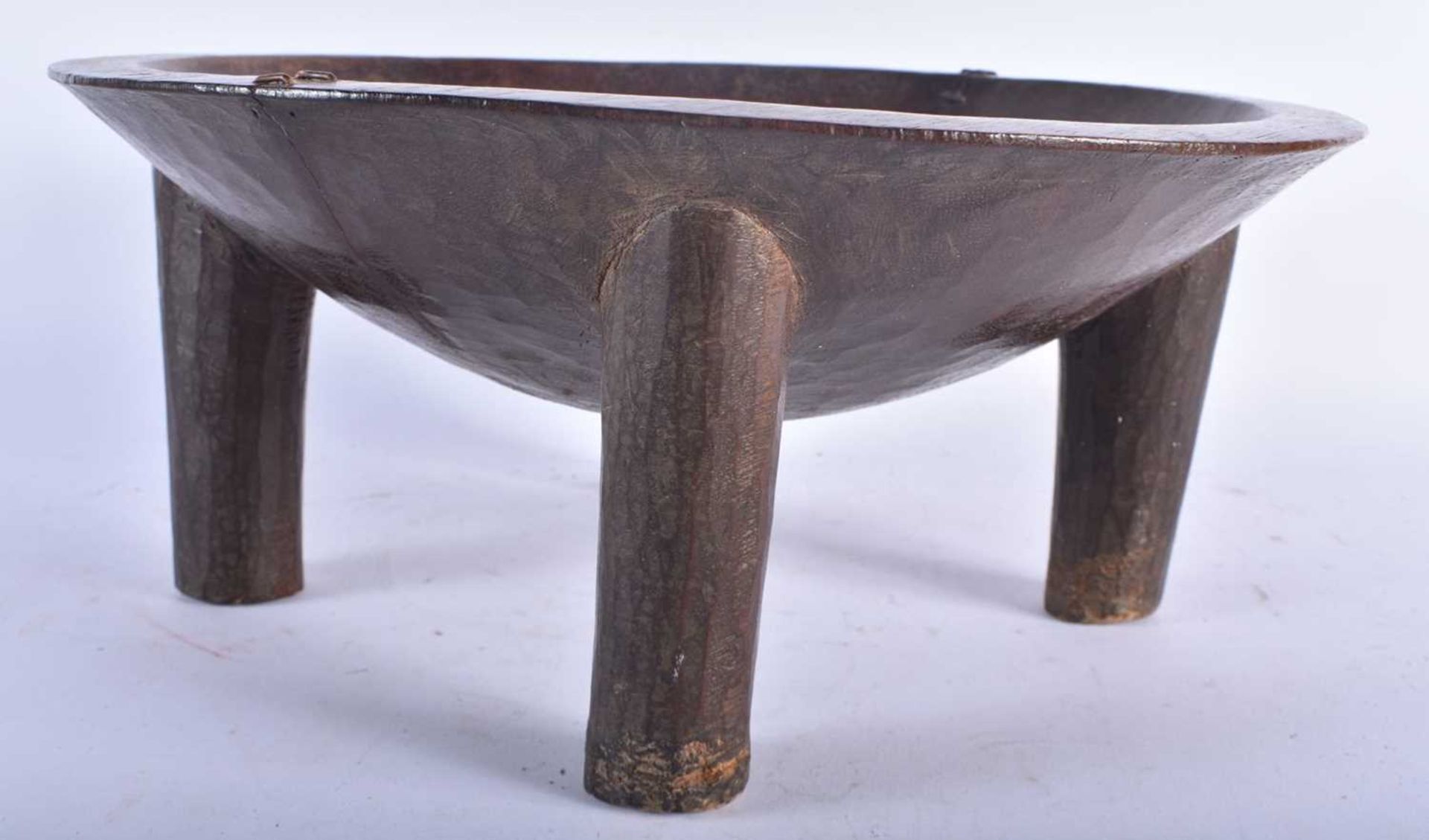 A TRIBAL FIJIAN CARVED WOOD KAVA BOWL. 34 cm x 17 cm. - Image 2 of 4