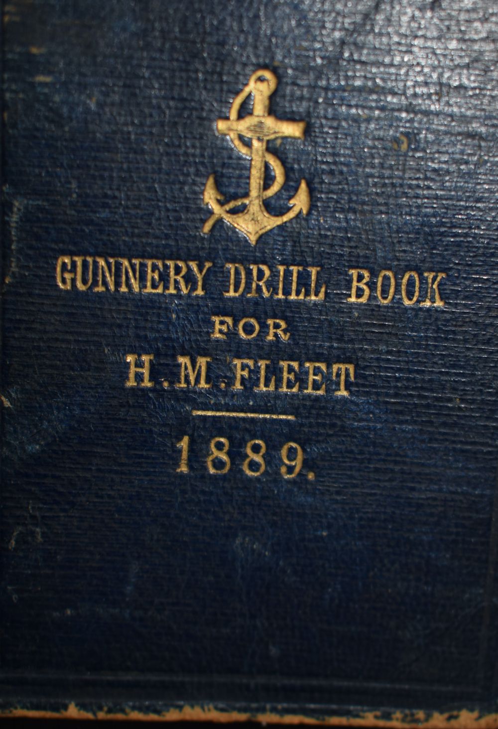 A rare Gunnery Drill Book for Her Majesty's Fleet , published by Darling & Sons 1889 . - Image 7 of 10