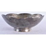 A TIFFANY & CO SILVER BOWL. 414 grams. 19.5 cm wide.