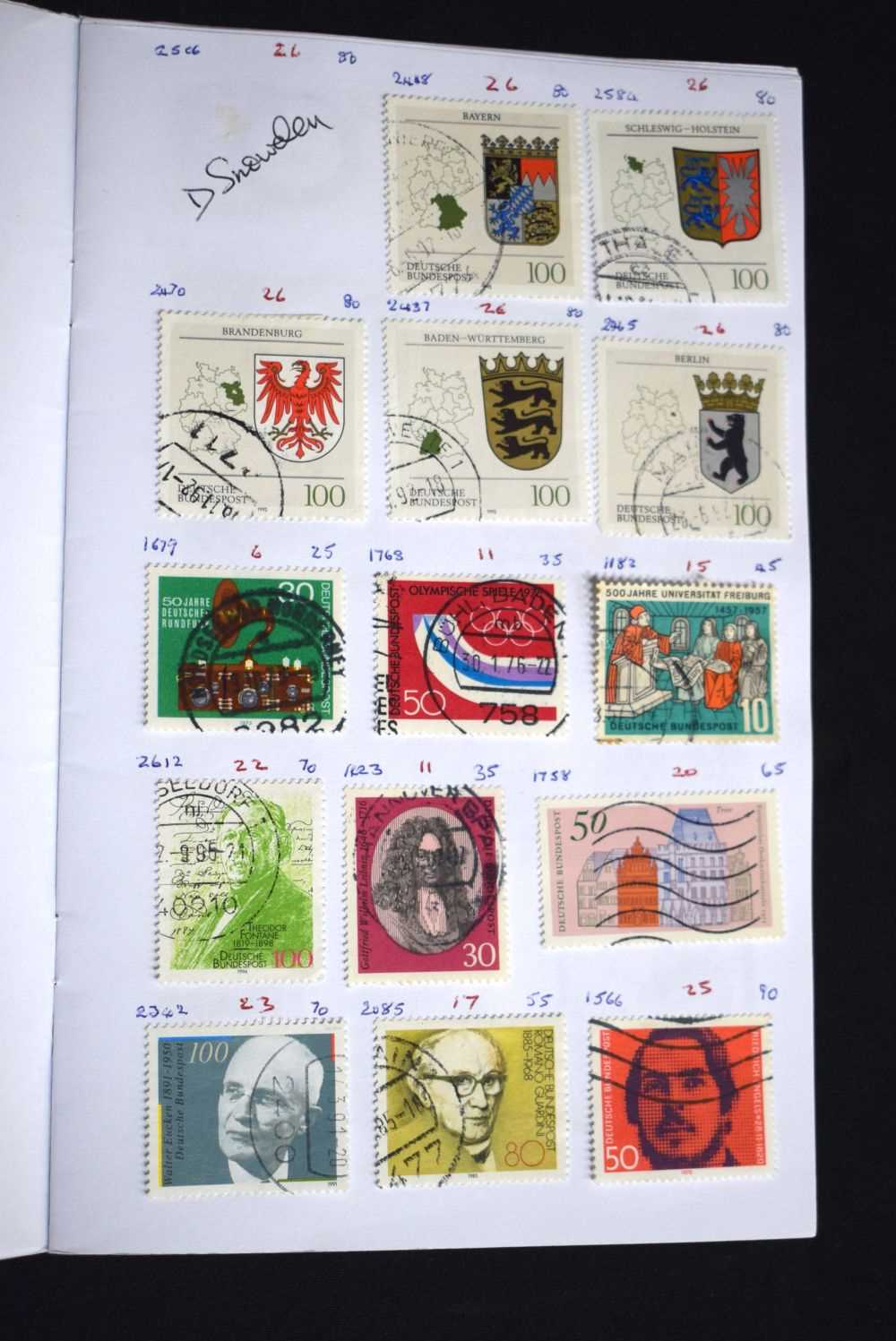 A collection of worldwide stamps China, Taiwan, Spain, Caribbean, Germany etc (Qty) - Image 12 of 22