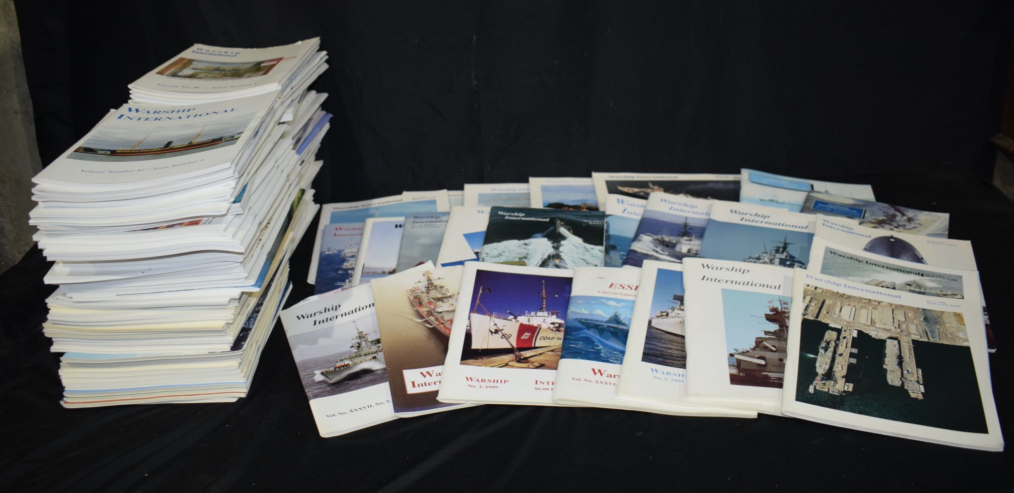A Collection of Warship International magazines 1990-2023