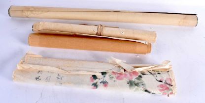 SIX EARLY 20TH CENTURY CHINESE SCROLLS. (6)