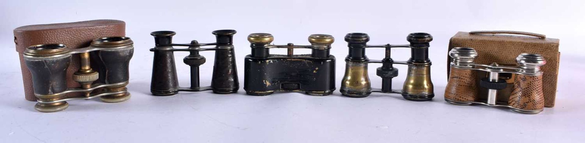 ANTIQUE OPERA GLASSES. (qty)