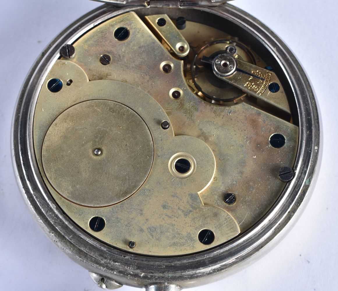 Gents Vintage Goliath Open Face Pocket Watch.  Movement - Hand-wind.  WORKING - Tested For Time. - Image 2 of 3