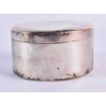 AN ANTIQUE CHINESE SILVER BOX. 61 grams. 5.25 cm diameter.