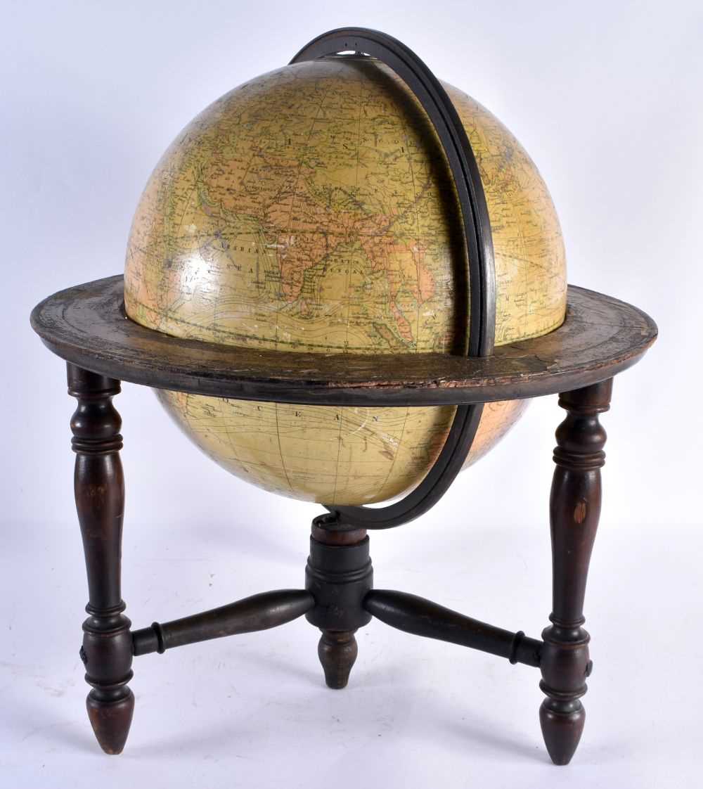 A GOOD SMITHS TERRESTRIAL GLOBE George Philip & Son limited London, depicting the 'recent - Image 4 of 7