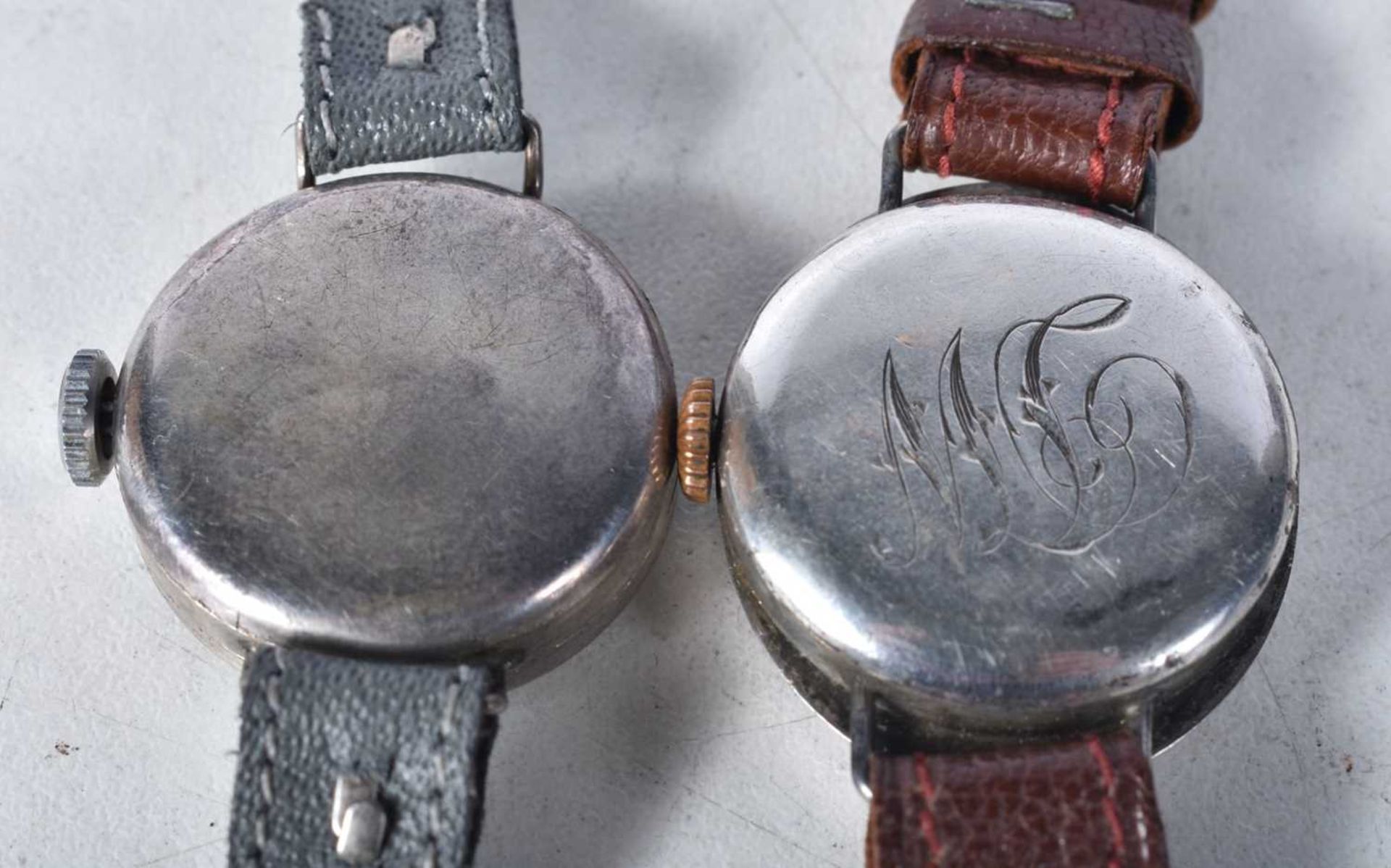 Two STERLING SILVER Women's Vintage WRISTWATCHES.  Stamped 925.  Hand-Wind.  WORKING - Tested For - Image 3 of 3