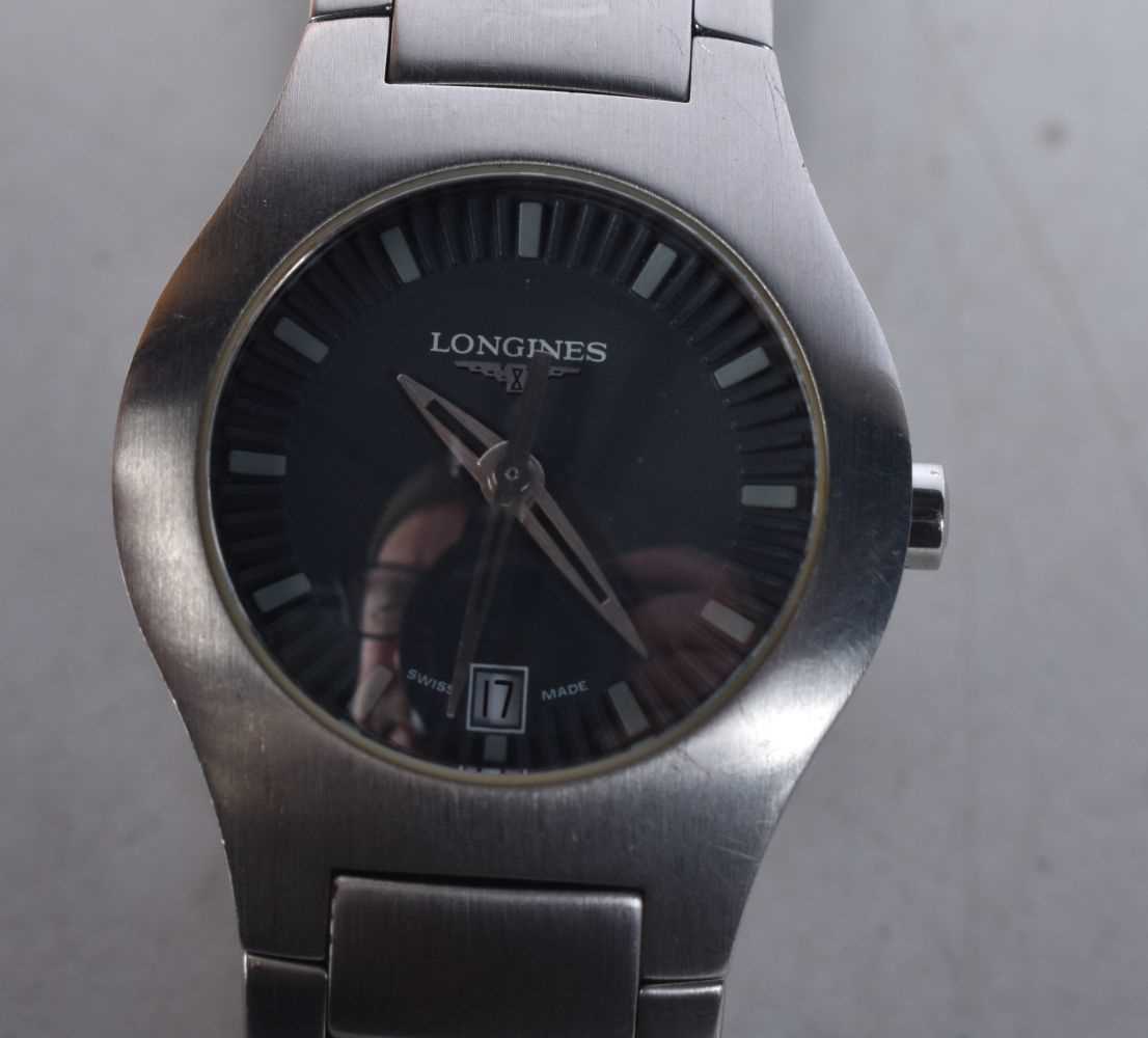 Two Ladies Longines and Omega Watches. Largest 2.6cm incl crown. Working (2) - Image 3 of 5